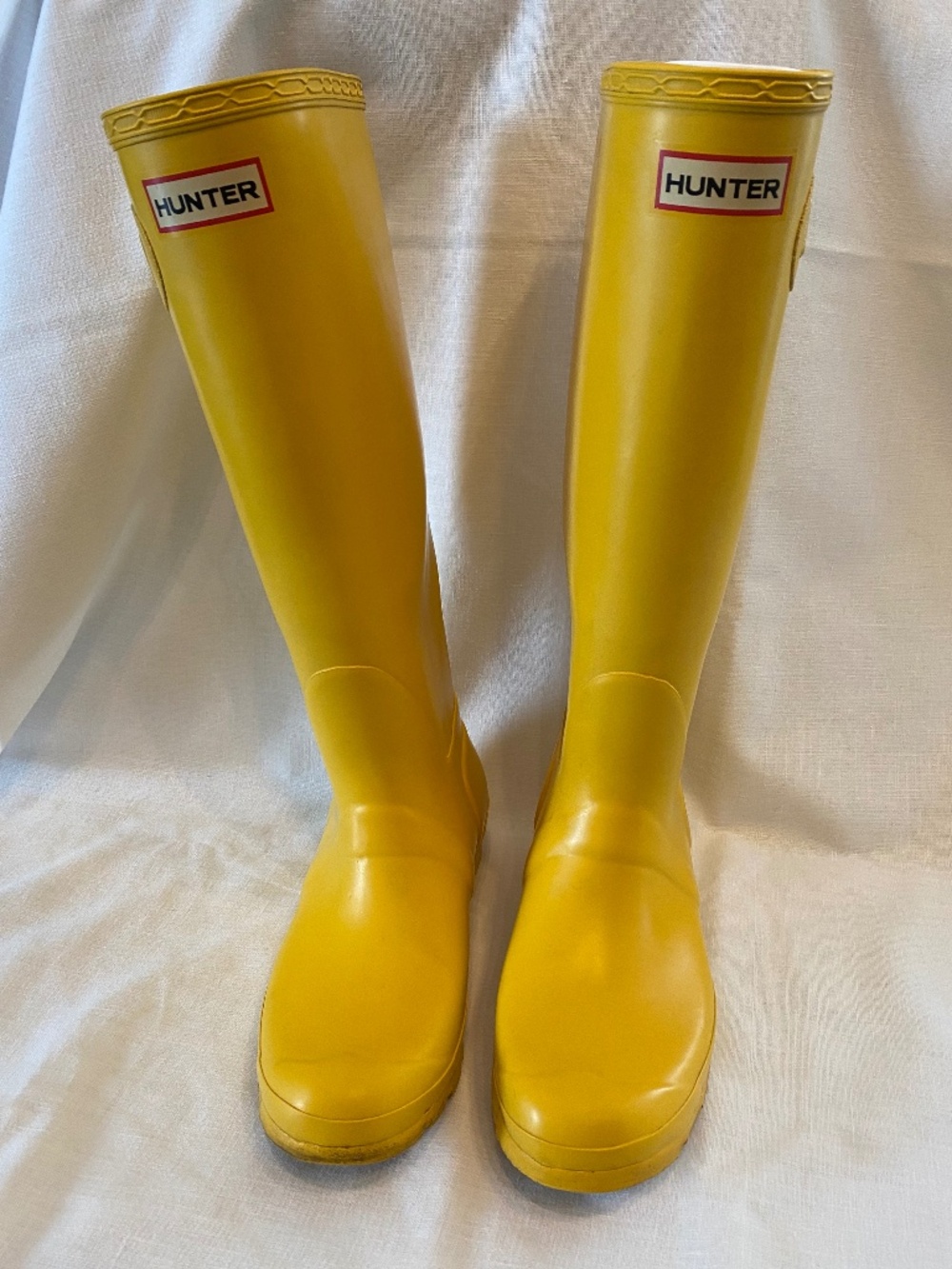 Hunter Original Tall Rain Boots, Yellow, US 7 (UK5/EU38)